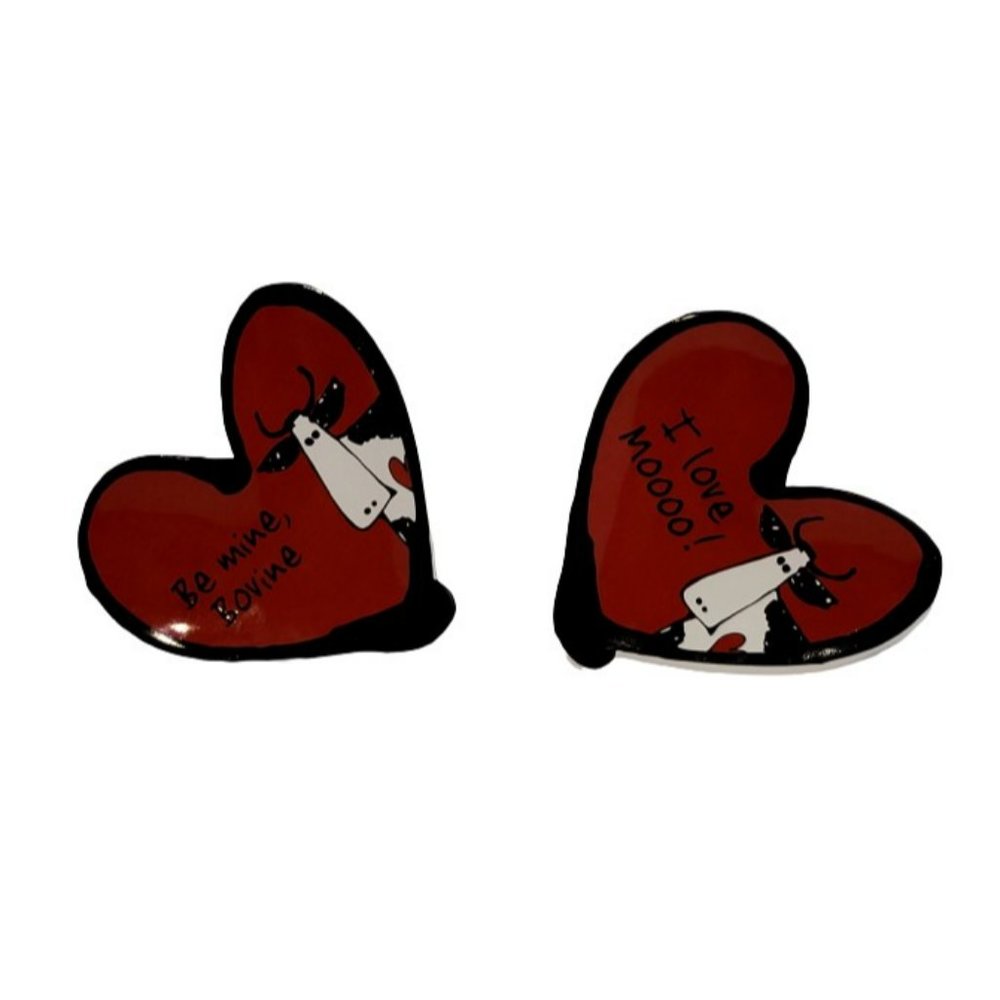 Bovine Heart Trinket Trays